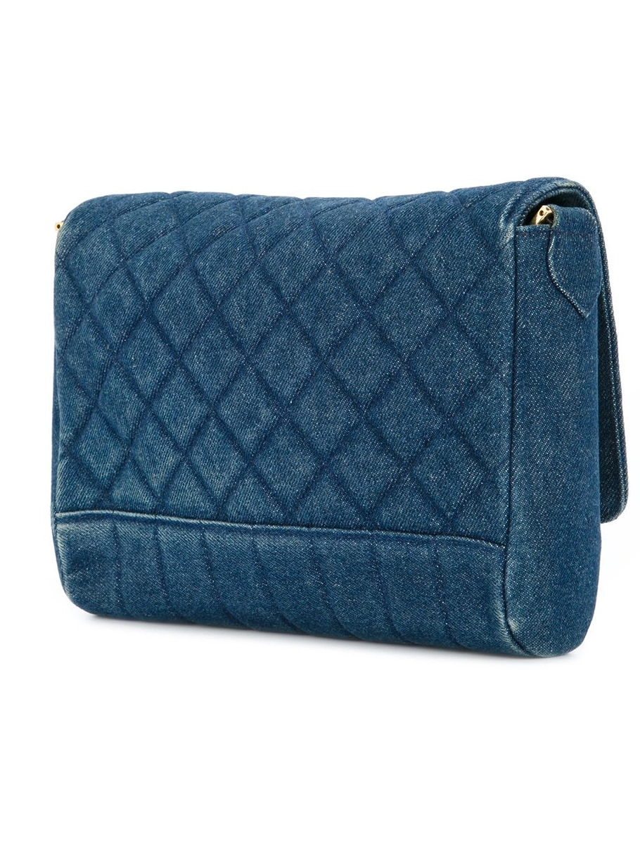 Affordable HOT SALE quilted CHANEL bag denim Women shoulder 0405